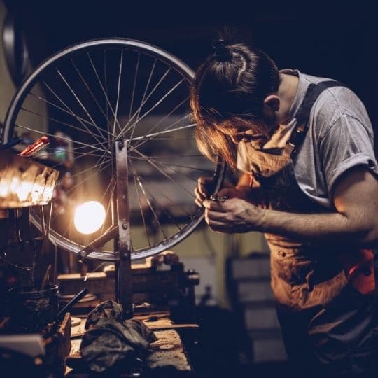 Réparation vélo