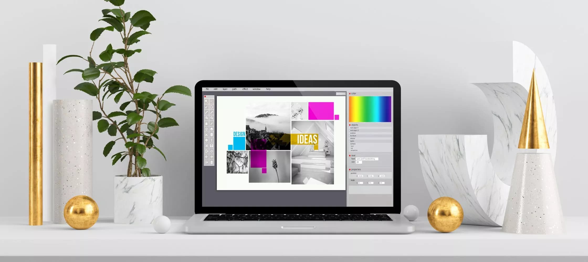 Logiciels design graphique