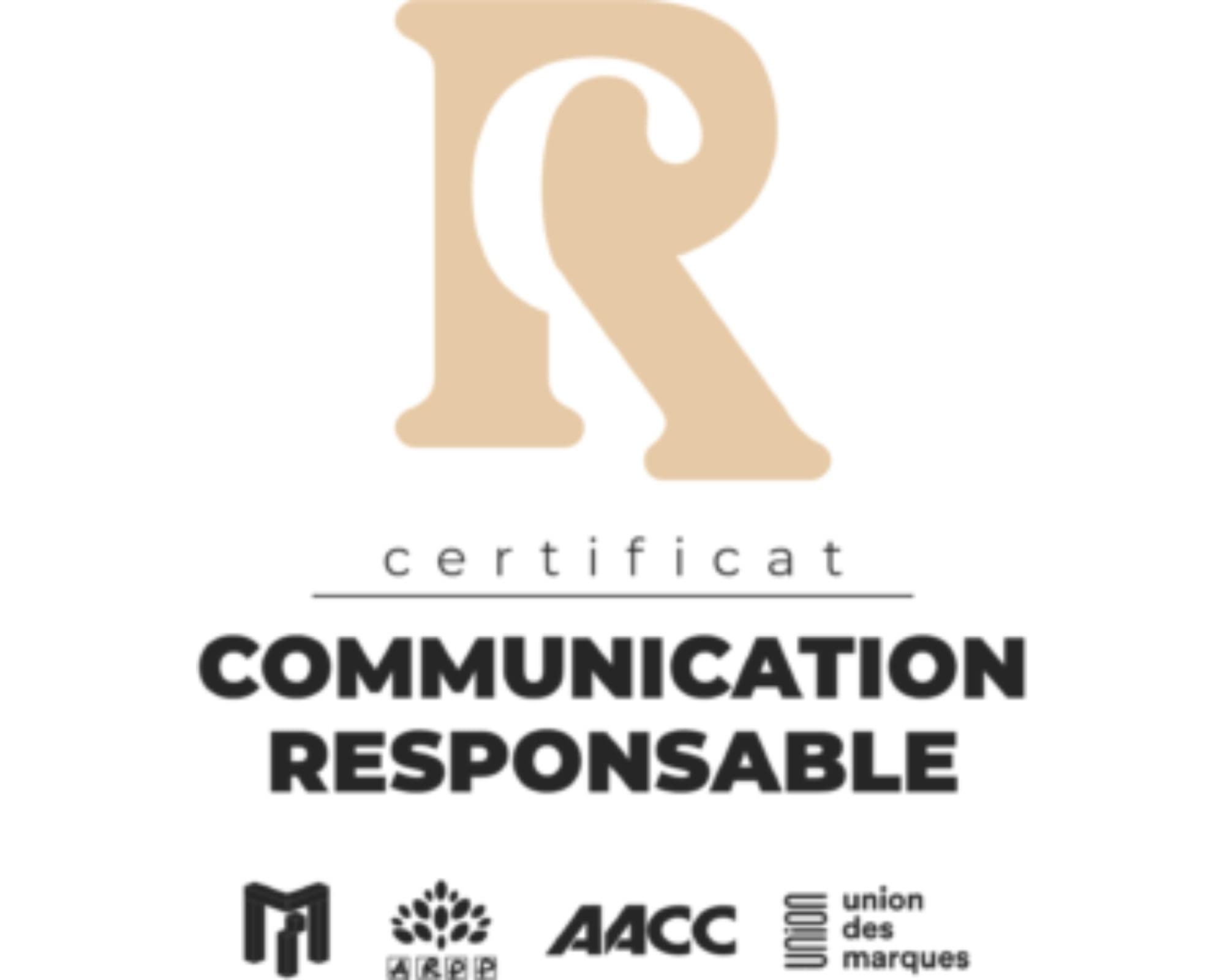 Certificat Communication Responsable