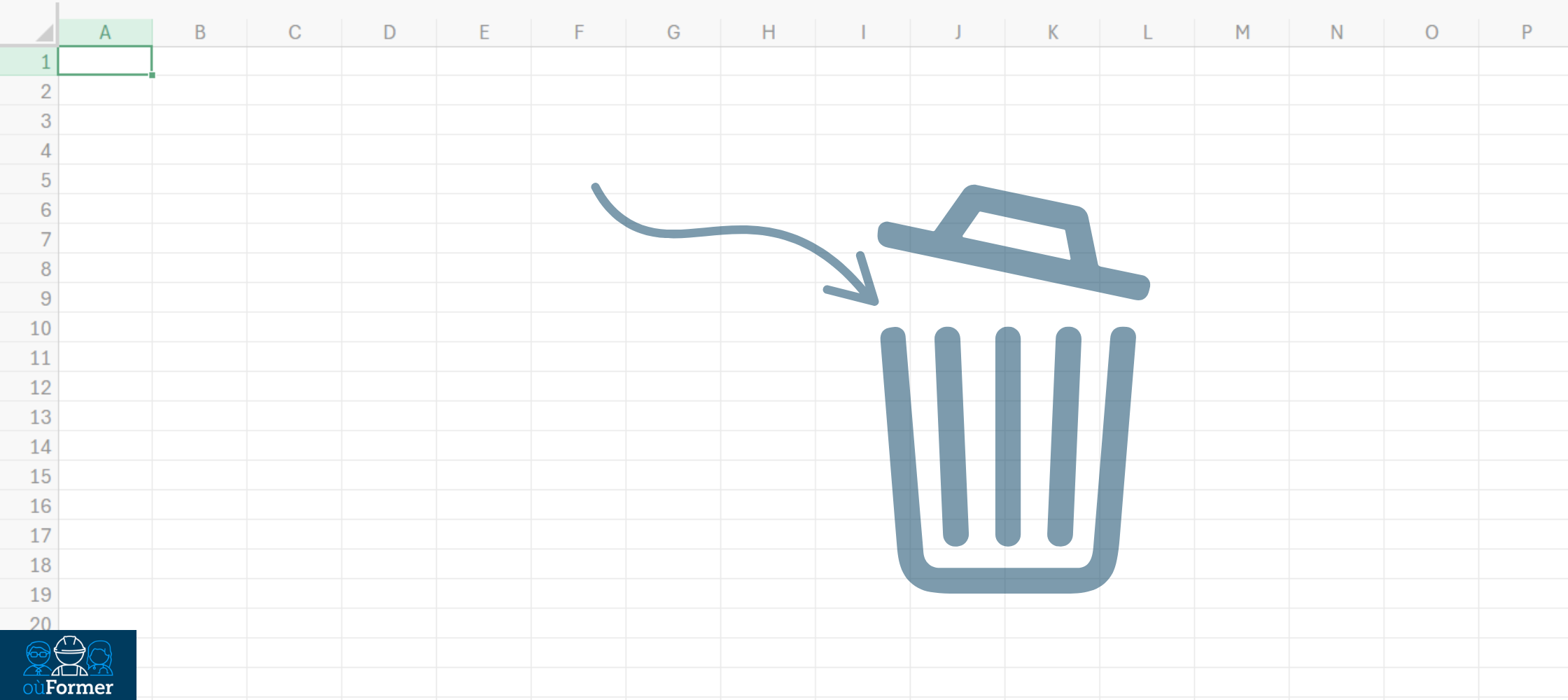 Comment supprimer des lignes vides dans Excel ?