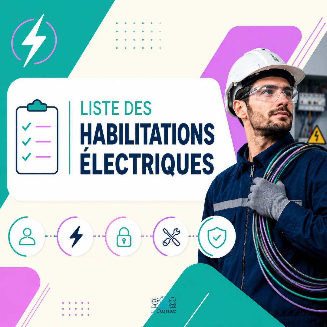 Liste des habilitations électriques : sigles, niveaux et explications